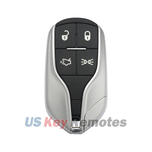 FCC M3N7393490 Smart key 4 button 433mhz ID46 chip for Maserati Quattroporte Ghibli 2012-2015 (Non Comfort Access)