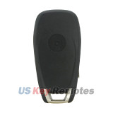 Flip key shell 4 button HU100 blade for Chevrolet Cruze Aveo 2014-2017