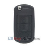 Flip key shell 3 button HU101 for Land rover LR3 Range Rover Sport 2005-2010