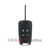 Flip key shell 5 button for Buick Lacrosse GL8 2010-2013