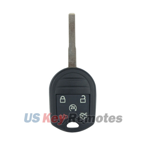Remote head key shell 5 button HU101 blade for Ford Escape Fiesta Transit 2016 2017
