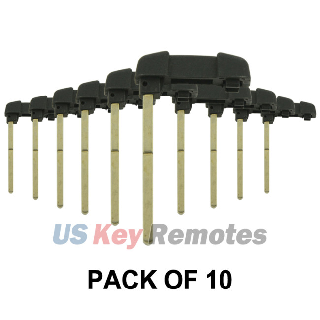 (Pack of 10) Emergency Key blade for Land Rover LR2 2008-2011