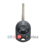 FCC OUCD6000022 Remote head key 4 button 315Mhz 4D63 80 bit chip HU101 blade for Ford Focus Transit Fiesta Escape 2011-2016 PN 164-R8046