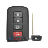FCC HYQ14FBA Smart key 4 button 315Mhz 8A chip for Toyota Rav4 2013-2018 PN 89904-0R080 (G Board 281451-0020)