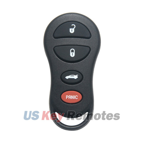 FCC GQ43VT9T Keyless Entry Remote 4 button 315Mhz for Chrysler Concorde Neon Dodge Intrepid Neon Plymouth Neon 1998-2011 PN 04759008