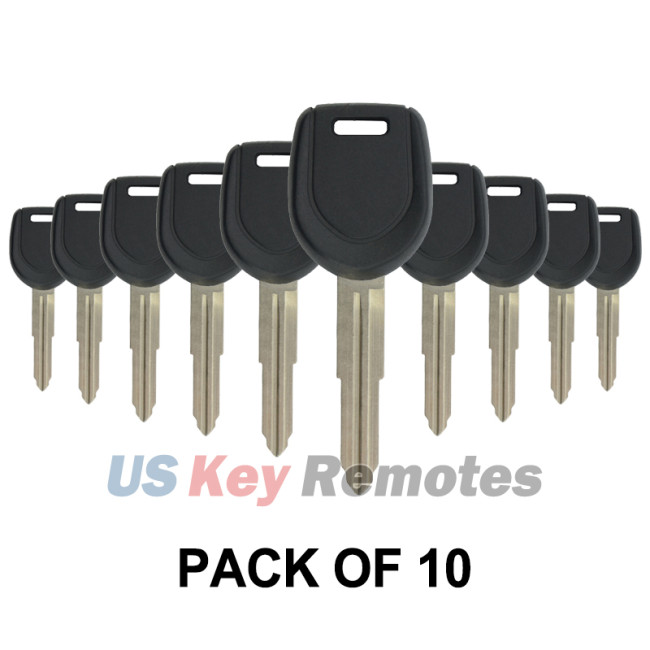 (Pack of 10) Transponder Key MIT8 46 Chip for Mitsubishi 2000-2006