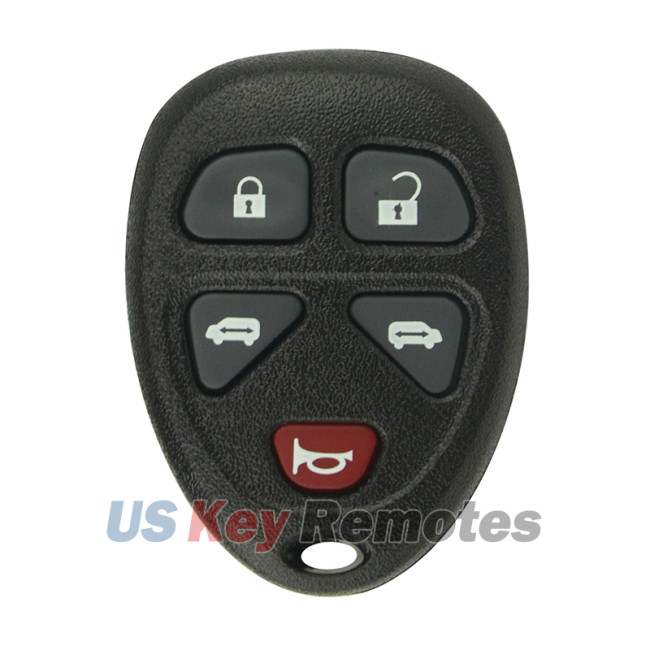 PN 15100813 Keyless Entry Remote Shell 5 button for 2005-2008 Chevrolet Uplander