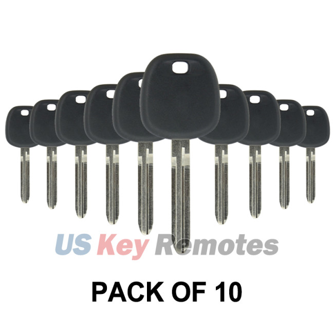 (Pack of 10) Transponder Key Shell TOY43 no chip for Toyota 2003-2013