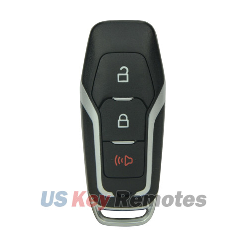 FCC M3N-A2C31243800 M3N-A2C31243300 Smart key shell 3 button for 2015-2018 Ford Fusion Explorer Mustang Lincoln MKC MKX MKZ P/N 164-R8111