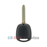 Remote head key shell 3 button TOY43 for Toyota Land Cruiser FJ Cruiser Prado 2004-2009