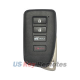 FCC HYQ14FBA Smart key 4 button 315Mhz for Lexus NX LX 2016-2019 P/N 89904-78470 (AG Board 281451-2110)