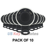 (Pack of 10) Smart key shell 3 button for Mini Cooper Countryman Paceman 2010-2014