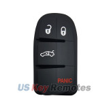 Button pad 4 button for FCC GQ4-54T Jeep Cherokee Grand Cherokee Dodge Ram
