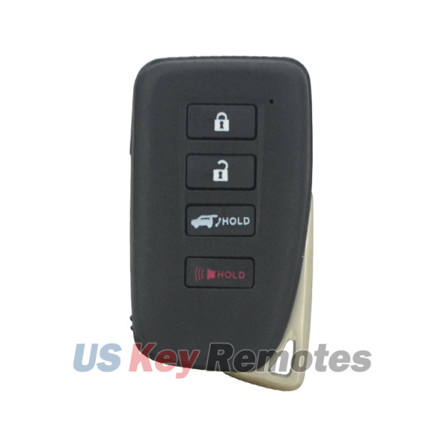 FCC HYQ14FBB Smart key shell 4 button for Lexus LX570 RX350 RX450 2016-2020