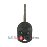FCC OUCD6000022 Remote head key shell 3 button HU101 for Ford Escape Transit Connect 2014-2018 PN 164-R8007