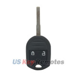 Remote head key shell 3 button HU101 blade for 2011-2016 Ford Escape Fiesta Transit Connect