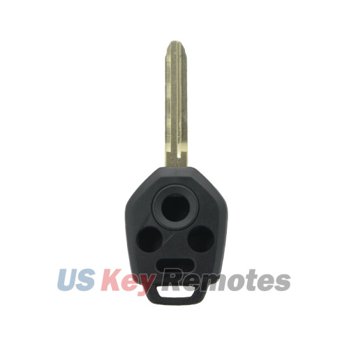 Remote head key shell 4 button TOY43 blade for Subaru