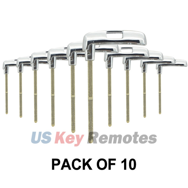 (Pack of 10) Emergency Key blade for Land Rover Range Rover Sport 2018 2019