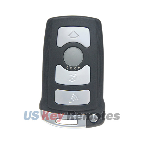 Smart key shell 4 button for BMW 7 series 2002-2008
