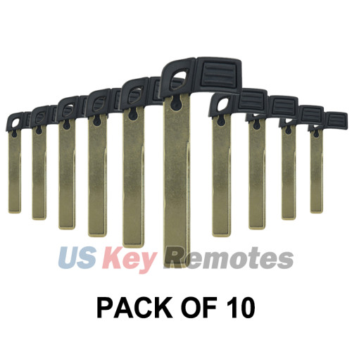 (Pack of 10) Emergency Key blade for BMW 3 series