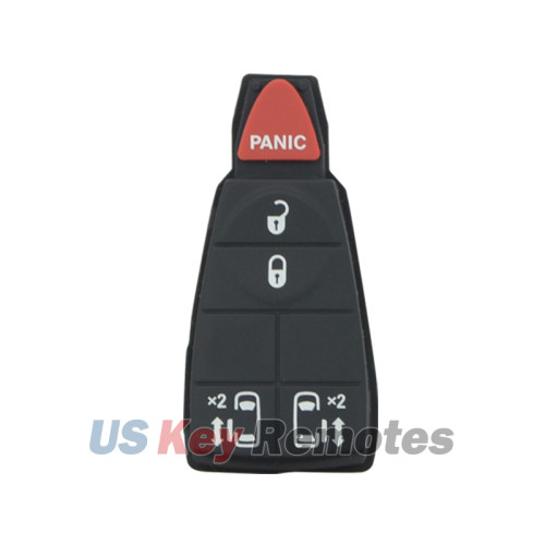 #8 button pad for FCC IYZ-C01C Chrysler Dodge Jeep