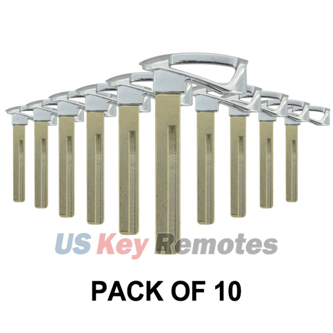 (Pack of 10) 81996-2W040 Emergency key blade for Hyundai Santa Fe 2014-2016