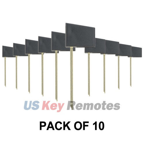 (Pack of 10) PN 69515-50290 Emergency Key blade for Lexus LS460 2013-2015