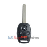 FCC CWTWBIU545 Remote head key 4 button 433.9Mhz for Honda Pilot Odyssey Ridgeline 2005-2009