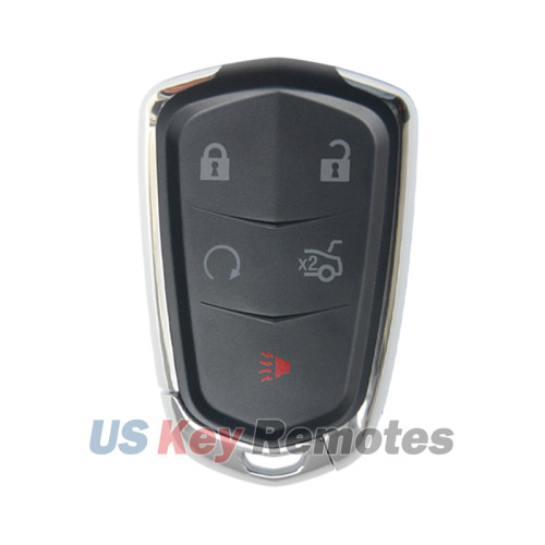 FCC HYQ2AB 315mhz Smart key 5 button ID46 chip for Cadillac SRX 2015 2016
