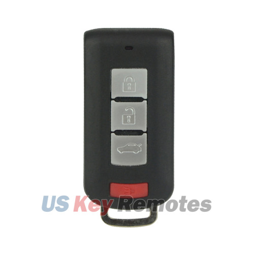 FCC OUC644M-KEY-N Smart key 4 button 315mhz ID46-PCF7952 chip for 2008-2017 Mitsubishi Lancer PN 8637A228