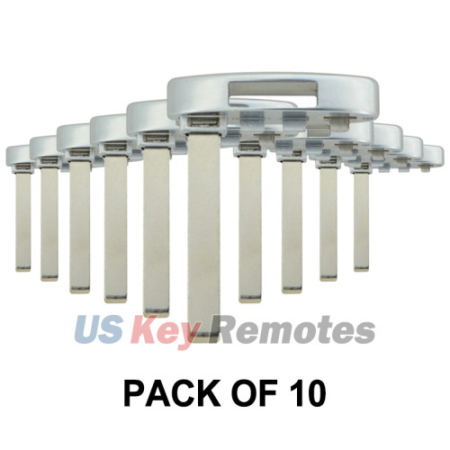 (Pack of 10) PN 20765513 Emergency Key blade for Cadillac ATS SRX XTS Chevrolet Corvette 2010-2017