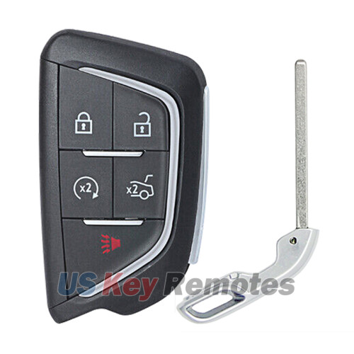 FCC YG0G20TB1 Smart Key 5 button 433Mhz for 2020-2022 Cadillac CT4 CT5 PN 13538860 13536990 13541988