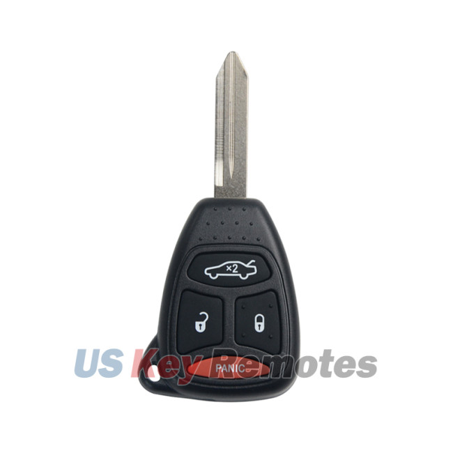 FCC KOBDT04A Remote head key 4 button 315Mhz for Chrysler 300 Dodge Durango Charger Jeep Grand Cherokee 2005-2009 PN 56038757AE