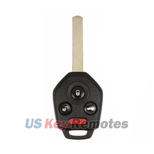 FCC CWTWB1U811 Remote head key 4 button 315mhz 4D60 chip DAT17 blade for Subaru Legacy Outback 2010-2014 (without pin code)