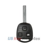 FCC HYQ12BBT Remote head key 3 button 314mhz 4D68 chip TOY48 short for 2001-2008 Lexus ES330 LS430 SC430 PN 89070-33751