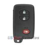 FCC HYQ14AAB HYQ14ACX smart key shell 3 button for Toyota RAV4 Highlander 2007-2014 PN 89904-48100