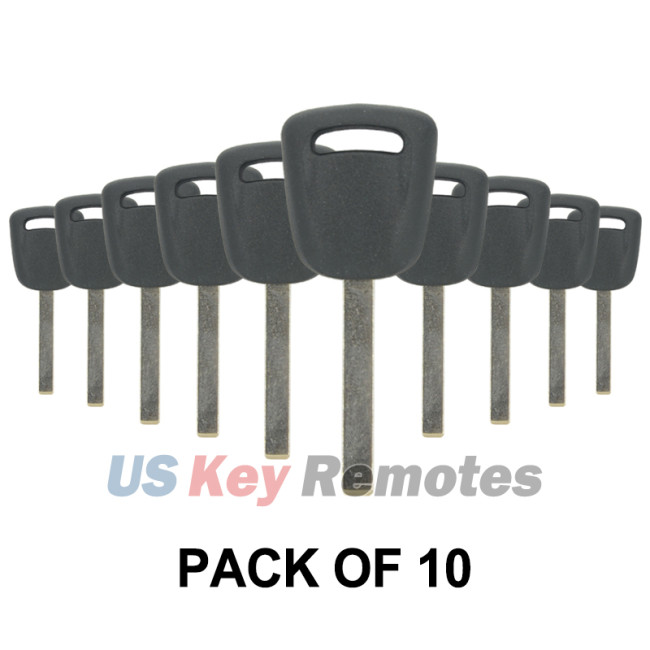 (Pack of 10) Transponder Key Shell B119 no chip for GM 2010-2016