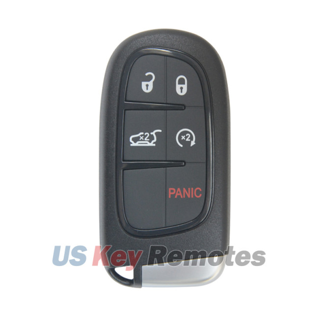 FCC GQ4-54T smart key shell 5 button for Jeep Cherokee 2014-2017