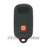 FCC HYQ12BBX HYQ12BAN HYQ1512Y Keyless Entry Remote 314Mhz 4 button for Toyota 4Runner Sequoia 2001-2009 PN 89742-35021