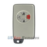 FCC HYQ14AAF Smart key shell 4 button for Toyota Avalon 2005-2007 PN 89904-07030