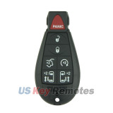 FCC M3N5WY783X Fobik key shell 7 button for Chrysler Town & Country 300 Dodge Challenger Charger Journey Durango RAM Jeep 2008-2012