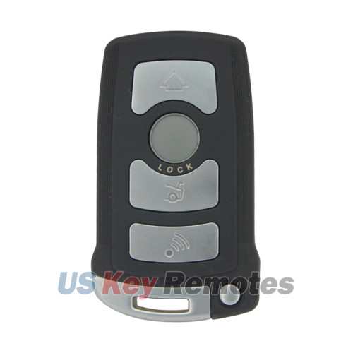 FCC LX 8766 S Smart Key 4 button 315Mhz ID46-Hitag2-PCF7953 chip for BMW 7 series 2002-2008 CAS1