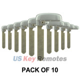 (Pack of 10) PN 35118-TY2-A00 Emergency Key blade for Acura RLX 2014-2015