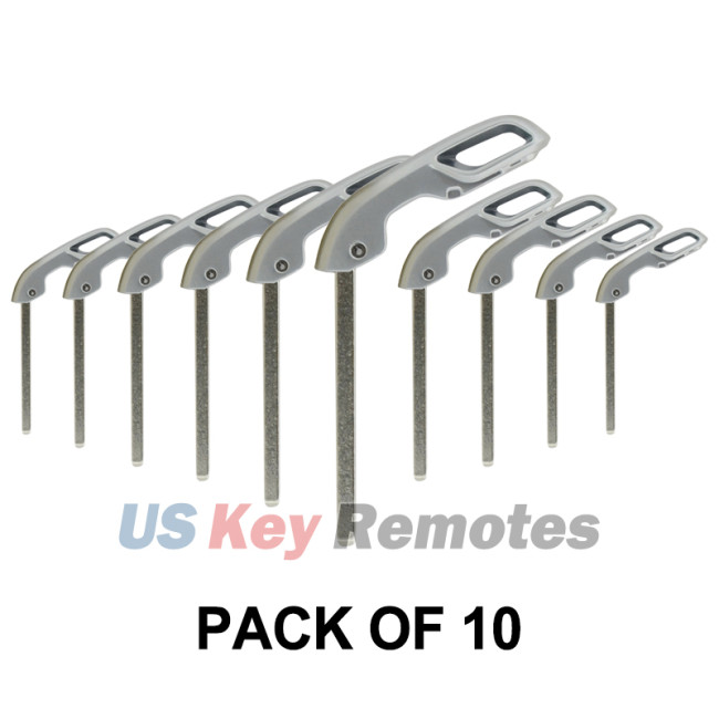 (Pack of 10) Emergency Key blade for 2020 Cadillac CT5 CT4 PN 13536119