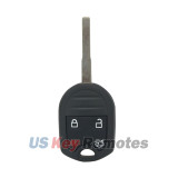 Remote head key shell 4 button HU101 blade for 2013-2018 Ford C-MAX Escape Fiesta Focus Transit PN 164-R7976