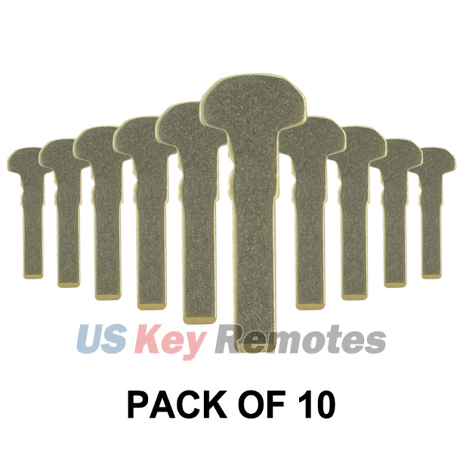 (Pack of 10) Emergency Key Blade for Alfa Romeo