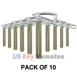 (Pack of 10) P/N 81996-3N700 Emergency key blade for Hyundai Santa Fe Genesis Equus Sonata 2011-2015
