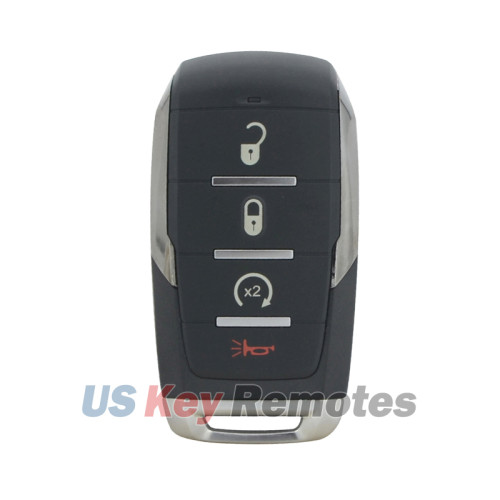 FCC OHT-4882056 Smart key shell 4 button for 2019 2020 Dodge Ram 1500 PN 68291689AD