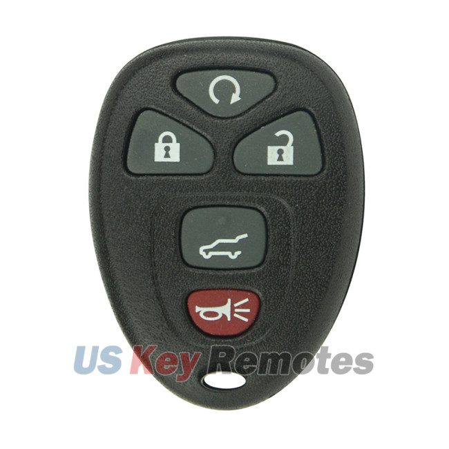 FCC OUC60270 Keyless Entry Remote 5 button 315Mhz for Buick Cadillac Chevrolet GMC Acadia Yukon 2007-2014 PN 15913415
