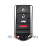 FCC KR5434760 Smart key shell 4 button for Honda Acura ILX 2013-2014